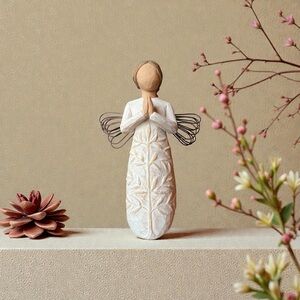 DEMDACO Willow Tree® A Tree, A Prayer Angel Figurine 5.5” Y2K 2005 Susan Lordi